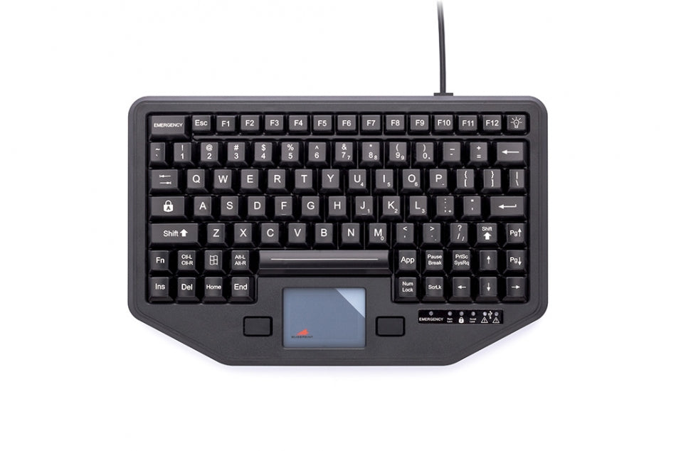 iKey Full Travel Keyboard with Attachment Versatility and Green Back Lighting