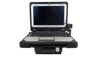 TrimLine™ Panasonic Toughbook CF-20 Laptop Vehicle Docking Station, Dual RF - TNC with Screen Arm Lock and LIND Power Adapter
