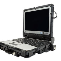 Panasonic Toughbook 33 TrimLine™ Laptop Cradle (No electronics) with Screen Lock and LIND Auto Power Adapter