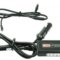 Lind USB-C 11-16V Auto Power Adapter with Cigarette Plug Input