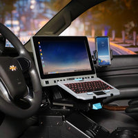 Samsung Galaxy Tab Active Pro Docking Station, Rugged Lite Backlit Keyboard, 2-in-1 Attachable Keyboard, and Quick Release Keyboard Cradle