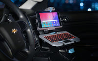 Samsung Galaxy Tab Active Pro Docking Station, Rugged Lite Backlit Keyboard, 2-in-1 Attachable Keyboard, and Quick Release Keyboard Cradle
