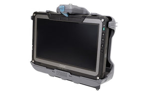 Getac F110 G6 Vehicle Cradle (no electronics) with Getac 120W Auto Power Adapter with Cigarette Lighter Connector (No RF)