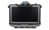 Getac F110 G6 Vehicle Cradle (no electronics) with Getac 120W Auto Power Adapter with Bare Wire Lead (No RF)
