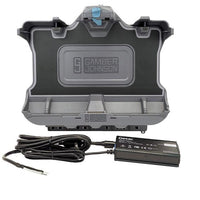 Getac F110 G6 Vehicle Docking Station with Getac 120W Auto Power Adapter with Bare Wire Lead (No RF)
