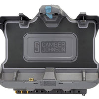 Getac F110 G6 Vehicle Cradle (no electronics) with Getac 120W Auto Power Adapter with Cigarette Lighter Connector (Tri RF)