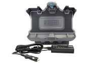 Getac F110 G6 Vehicle Cradle (no electronics) with Getac 120W Auto Power Adapter with Cigarette Lighter Connector (No RF)
