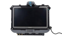 Getac F110 G6 Vehicle Cradle (no electronics) with Getac 120W Auto Power Adapter with Cigarette Lighter Connector (Tri RF)
