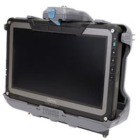 Getac F110 G6 Vehicle Docking Station with Getac 120W Auto Power Adapter with Bare Wire Lead (Tri RF)