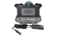 Getac F110 G6 Vehicle Docking Station with Getac 120W Auto Power Adapter with Cigarette Lighter Connector (No RF)

