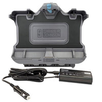 Getac F110 G6 Vehicle Docking Station with Getac 120W Auto Power Adapter with Cigarette Lighter Connector (No RF)