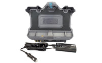 Getac F110 G6 Vehicle Docking Station with Getac 120W Auto Power Adapter with Cigarette Lighter Connector (Tri RF)
