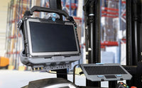 Getac F110 G6 Vehicle Docking Station with Getac 120W Auto Power Adapter with Bare Wire Lead (Tri RF)
