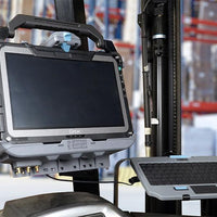 Getac F110 G6 Vehicle Docking Station with Getac 120W Auto Power Adapter with Bare Wire Lead (Tri RF)