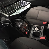 2012-2019 Ford Police Interceptor® Utility Short Console with Cup Holder Kit