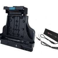 Zebra L10 Windows Tablet Vehicle Docking Station (NO RF) with LIND 20-60V Material Handling Isolated Power Adapter
