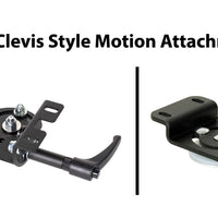Quick Release Keyboard Tray Assembly: Motion Attachment Option