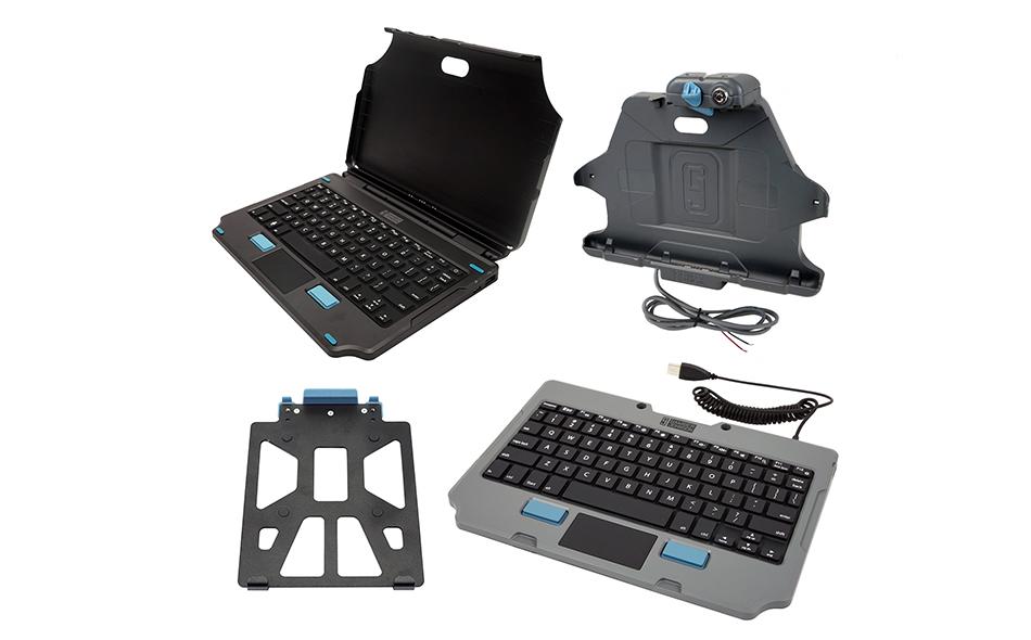 Samsung Galaxy Tab Active Pro Docking Station, Samsung 2-in-1 Attachable Keyboard, Rugged Lite Keyboard, and Quick Release Keyboard Cradle
