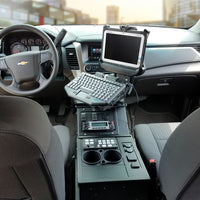 Kit: Wide Body Console with Cup Holder, Pocket, Armrest and 6" Locking Slide Arm