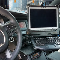 2011-2020 Dodge Charger Police Package Console Box, Cup Holder, Armrest and Mongoose® Motion Attachment Kit