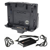 Kit: Panasonic Toughbook® G2 / Toughpad G1 Docking Station, Dual RF, VESA Hole Pattern with LIND 11-16V Auto Power Adapter with Bare Wire Lead
